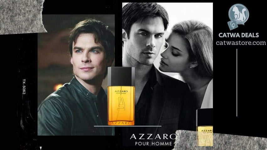 Ian Somerhalder is Azzaro perfume model