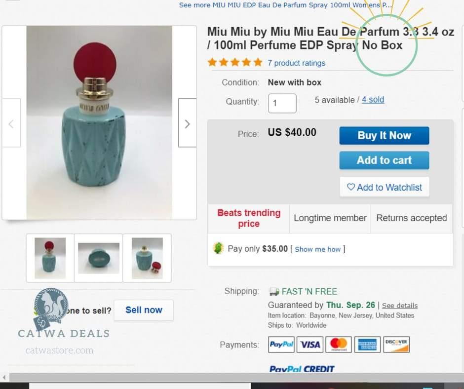 امثلة للعيوب التي قد تتواجد في العطور بدون علبه - بعيوب Catwa Deals - كاتوا ديلز | Perfume online shop In Egypt