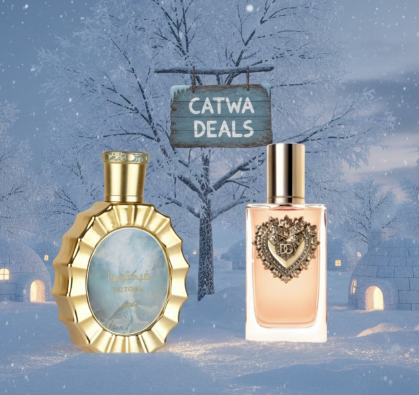 تطابق عطر ديفوشن من دولشي اند جابانا مع فيكتوريا من لطافه