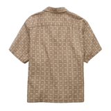 American Eagle Poolside Printed Button-Up Shirt