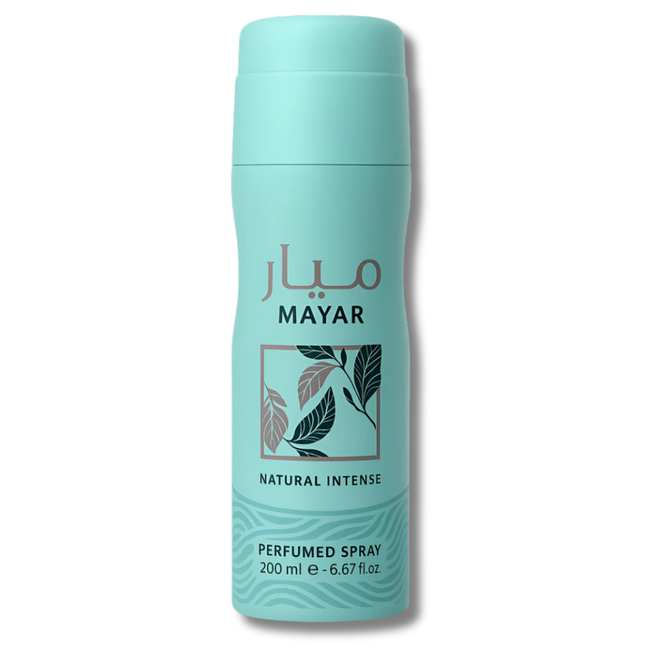 Mayar Natural Intense Lattafa Perfumes for women body spray