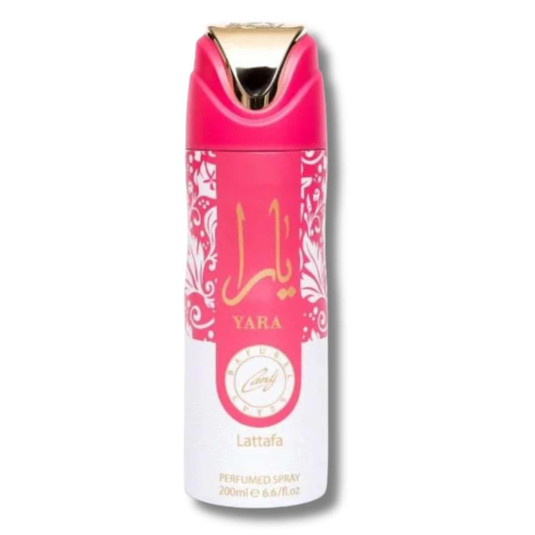 Yara Candy Lattafa Perfumes for women body spray