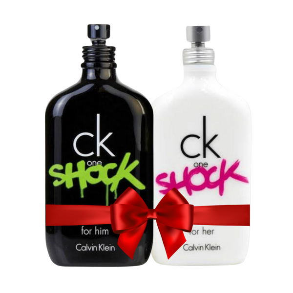 CK One Shock For Her + CK One Shock For Men 50% off - Catwa Deals - كاتوا ديلز | Perfume online shop In Egypt