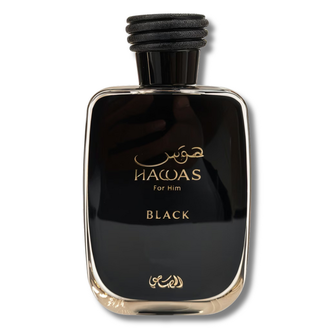 Hawas Black Rasasi for men Catwa Deals - كاتوا ديلز | Perfume online shop In Egypt
