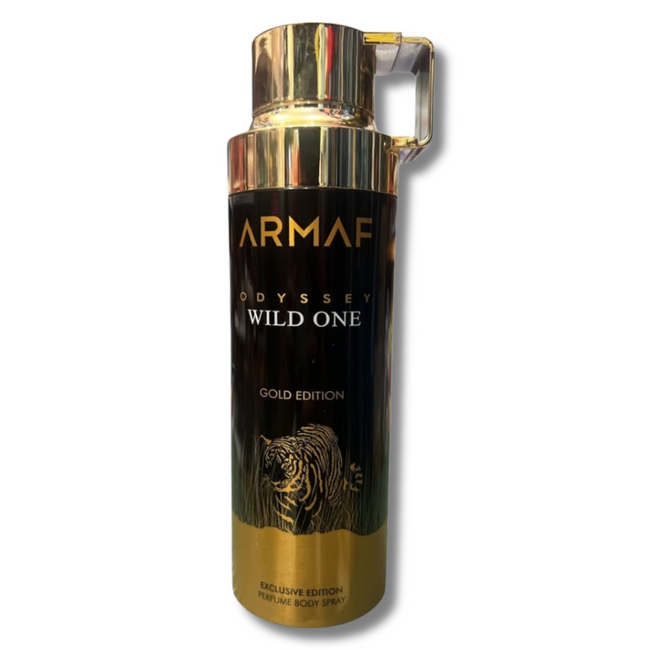 Odyssey Wild One Gold Edition Armaf for men body spray Catwa Deals - كاتوا ديلز | Perfume online shop In Egypt