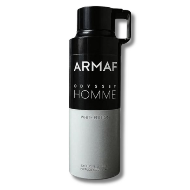 Odyssey Homme White Edition Armaf for men body spray Catwa Deals - كاتوا ديلز | Perfume online shop In Egypt