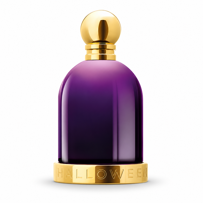 Halloween Shot Eau de Toilette women's purple and gold perfume bottle