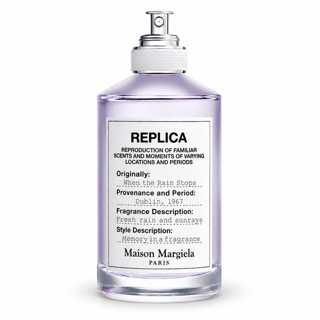 REPLICA When the Rain Stops Maison Margiela perfume bottle