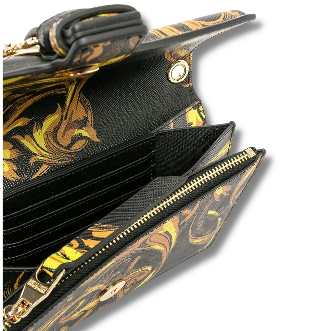 Versace Jeans Couture baroque-print chain purse Catwa Deals - كاتوا ديلز | Perfume online shop In Egypt