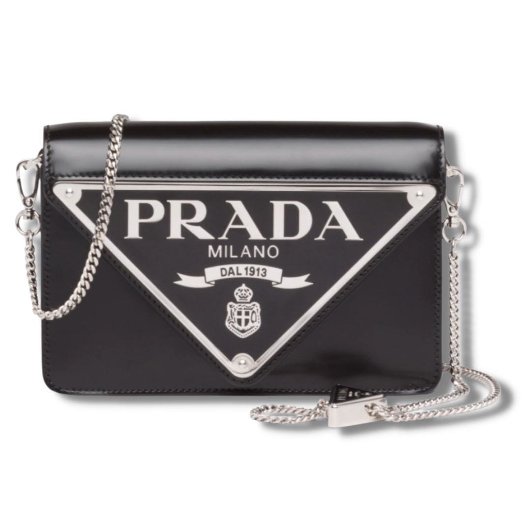 Prada Brushed leather shoulder bag Catwa Deals - كاتوا ديلز | Perfume online shop In Egypt
