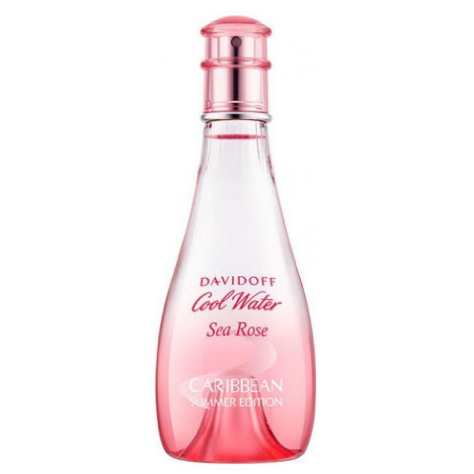 Cool Water Woman Sea Rose Caribbean Summer Edition Davidoff for women Catwa Deals - كاتوا ديلز | Perfume online shop In Egypt