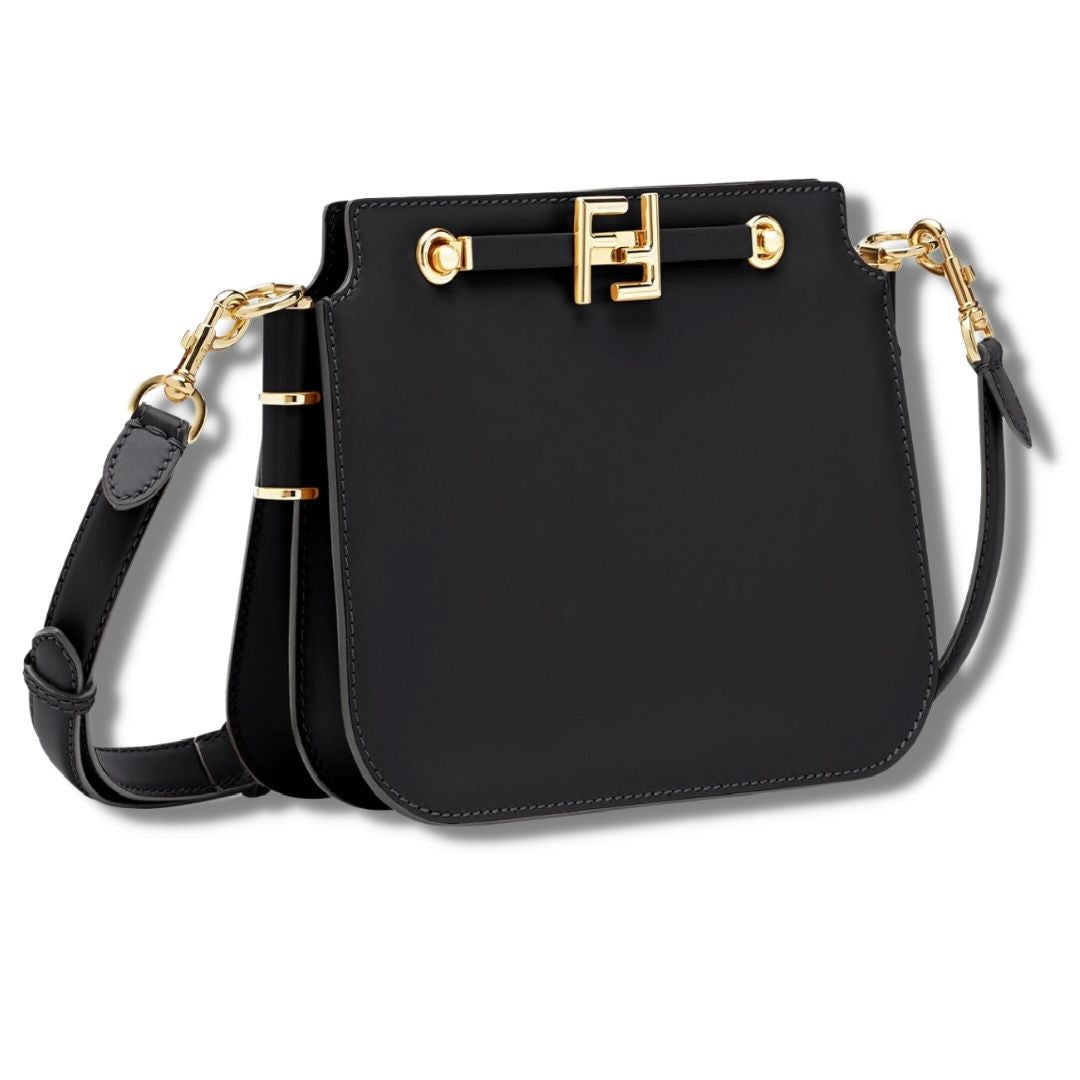 Fendi Touch Black leather bag Catwa Deals - كاتوا ديلز | Perfume online shop In Egypt
