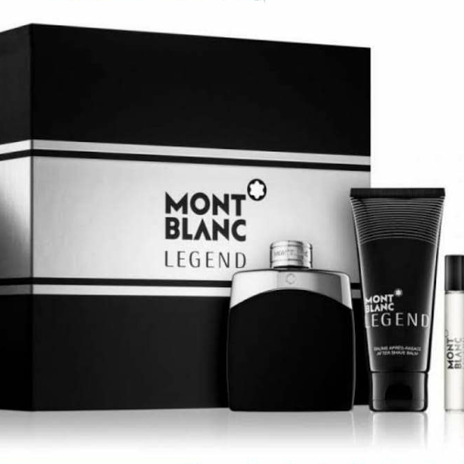 Mont Blanc Legend 3 Piece Gift Set for Men For Men Catwa Deals - كاتوا ديلز | Perfume online shop In Egypt