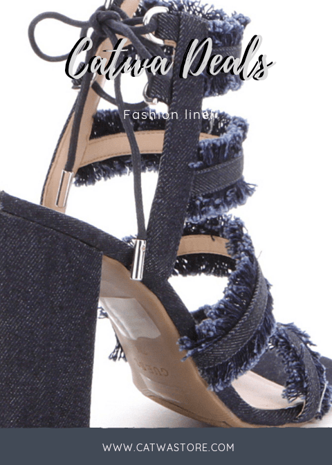 EVIRA DENIM SANDAL Catwa Deals - كاتوا ديلز | Perfume online shop In Egypt