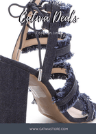 EVIRA DENIM SANDAL Catwa Deals - كاتوا ديلز | Perfume online shop In Egypt