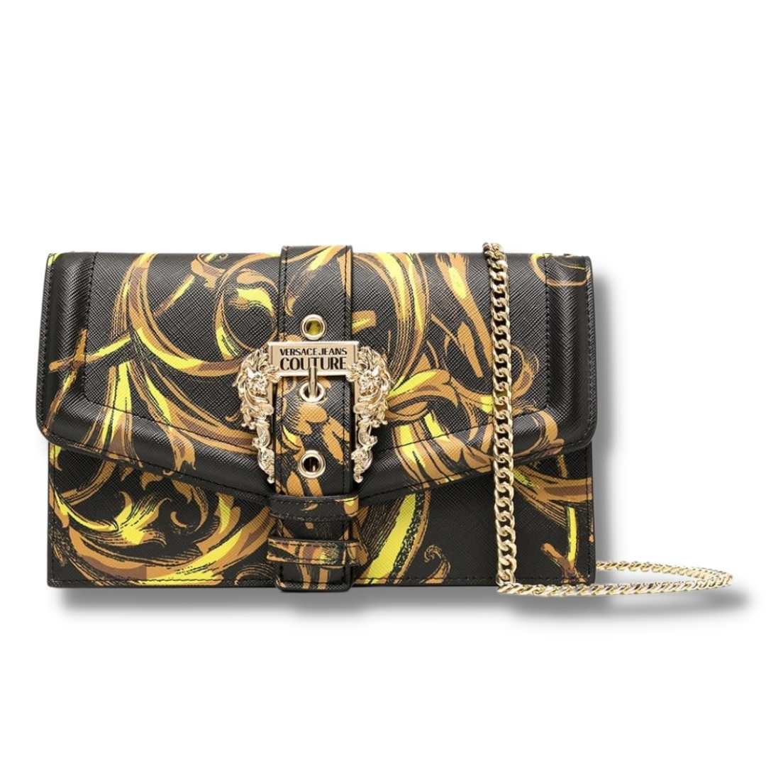 Versace Jeans Couture baroque-print chain purse Catwa Deals - كاتوا ديلز | Perfume online shop In Egypt