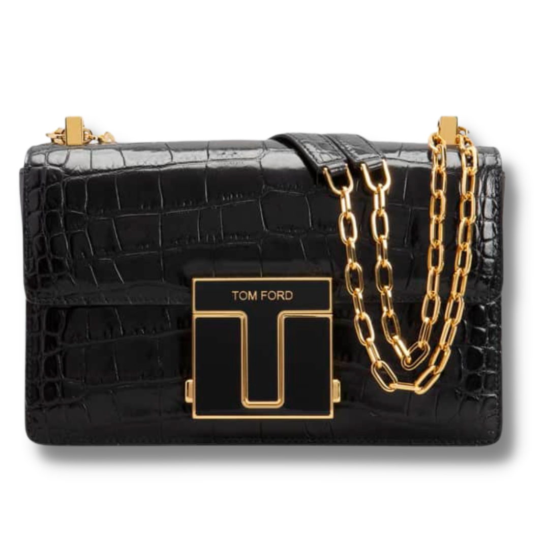 TOM FORD Medium Mock-Croc Shoulder Bag Catwa Deals - كاتوا ديلز | Perfume online shop In Egypt