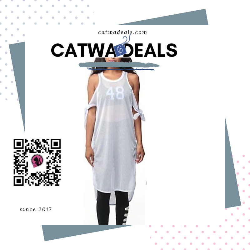 Puma Women's Dress Xtreme Mesh Frill Cold Shoulder High-Low Catwa Deals - كاتوا ديلز | Perfume online shop In Egypt